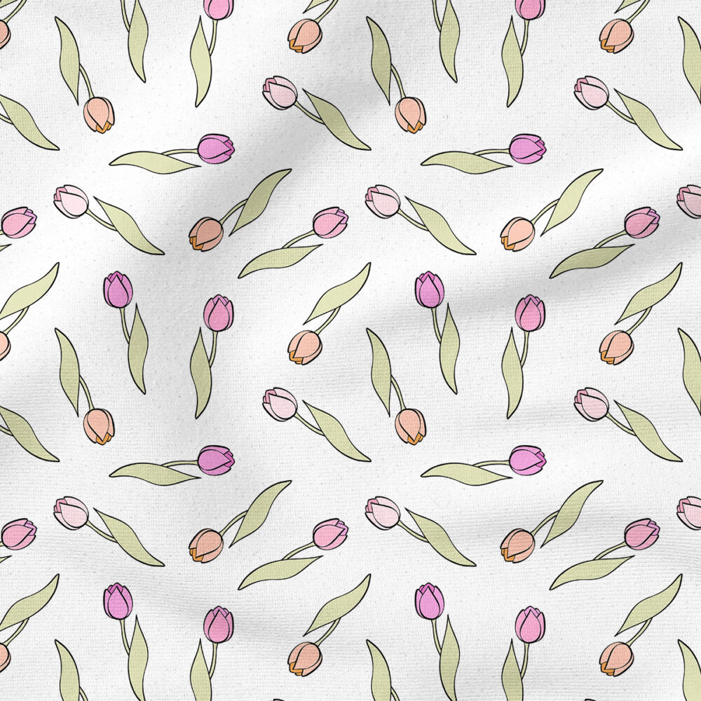 Tulips | Children Fabric Design | Julie Storie Designs